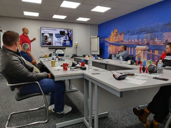 Open training course classroom session