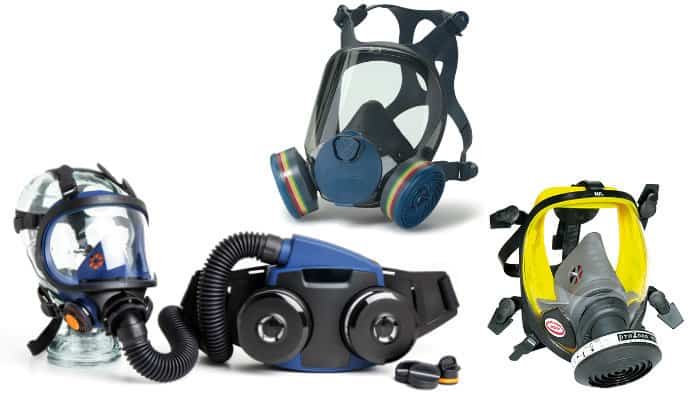 Full face respirators