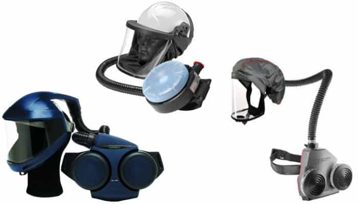 Loose fitting powered respirators