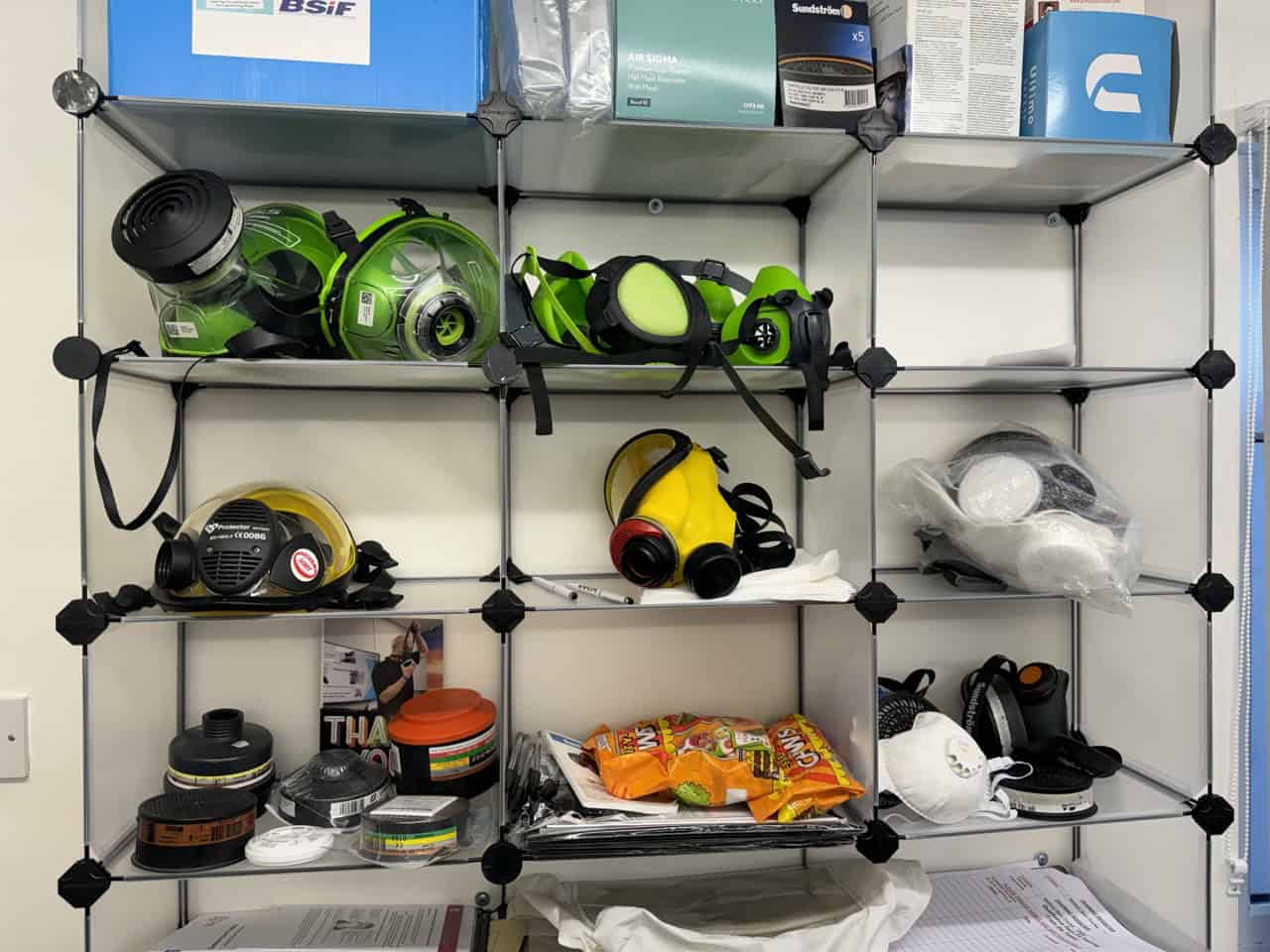 Inside the WeFitRPE office and testing facility